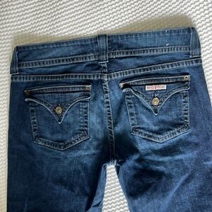 Hudson Beth Mid-Rise Baby Bootcut Jeans in Obscurity, Women’s Size 32